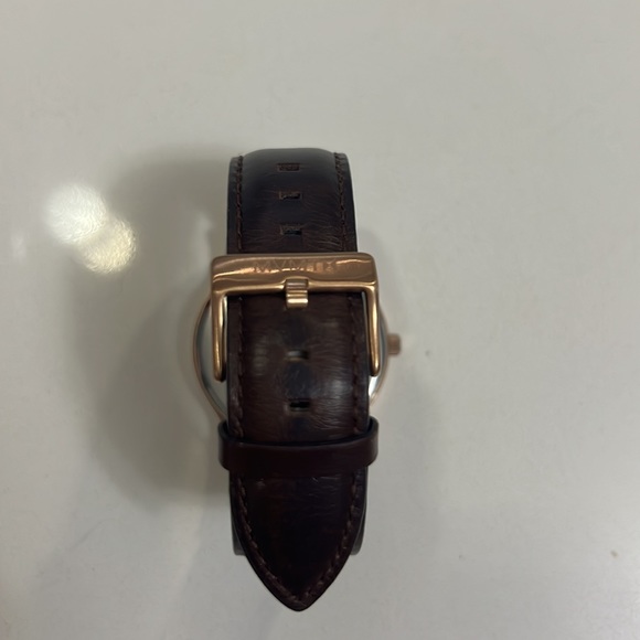 MVMT 40 Series Brown Leather Men's Slim Watch - Picture 2 of 9